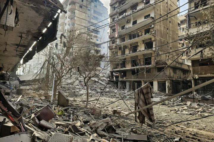 isreali strike on Beriut lebanon suburb