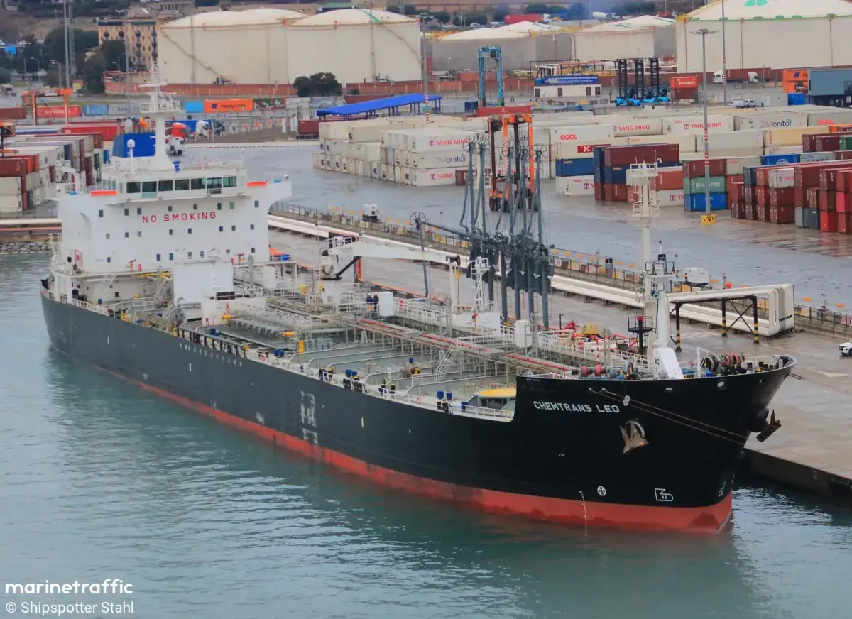 Satellite image showing fires and black smoke at the Perm Transneft oil pumping station after a Ukrainian drone strike on April 29, 2026