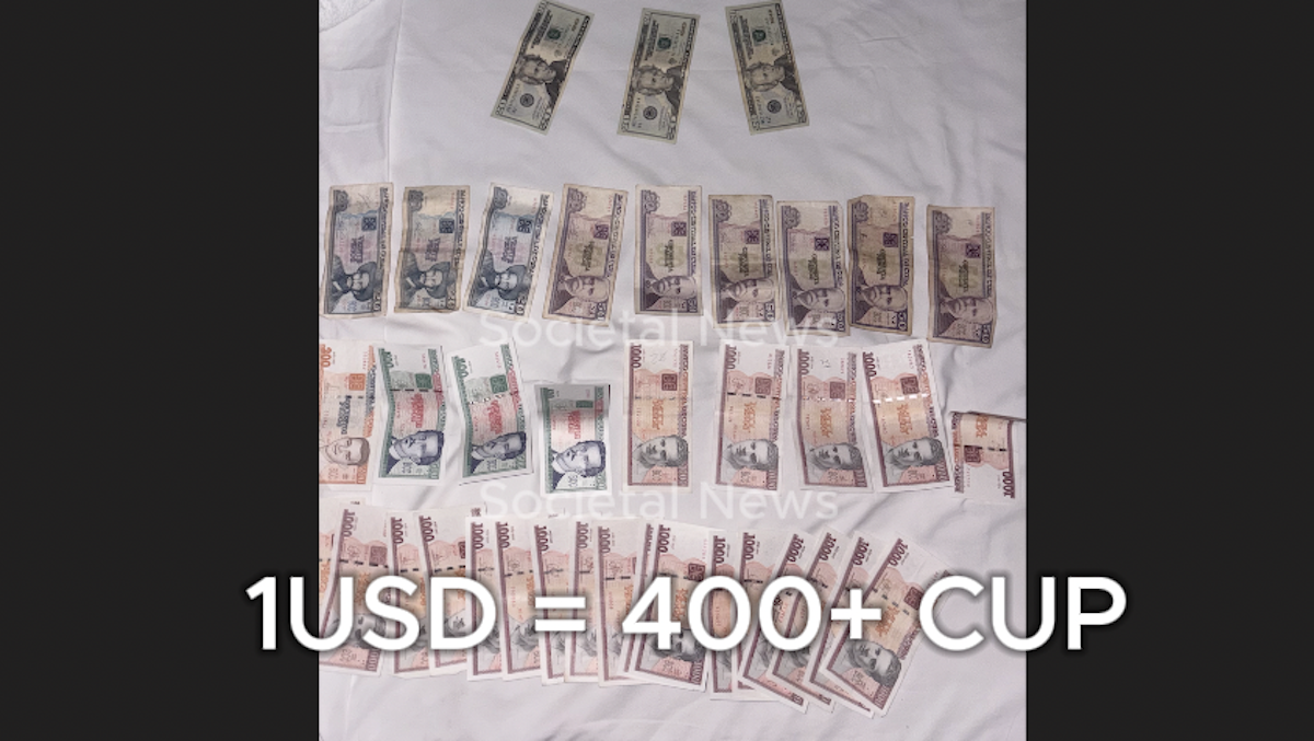 an image of 28,800 CUP which equals 60USD
