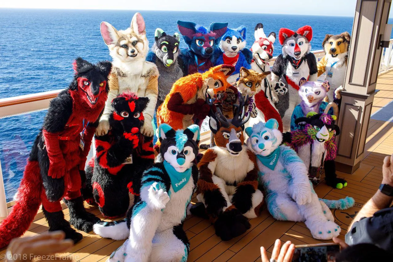 Image from the annual furry cruise put on by furrycruise.com