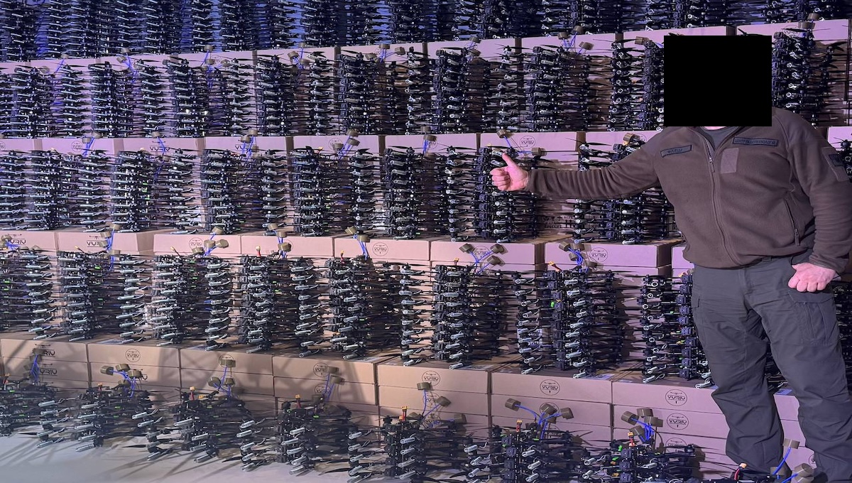 ukraine fpv drone factory