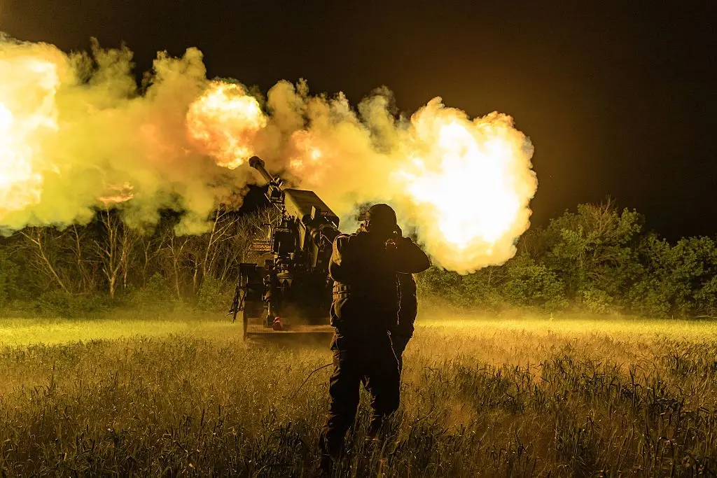 Ukrainian medium-range strike drone targeting a Russian logistics vehicle as part of the Logistical Lockdown campaign, May 2026, which recorded 130 confirmed strikes on Russian supply trucks