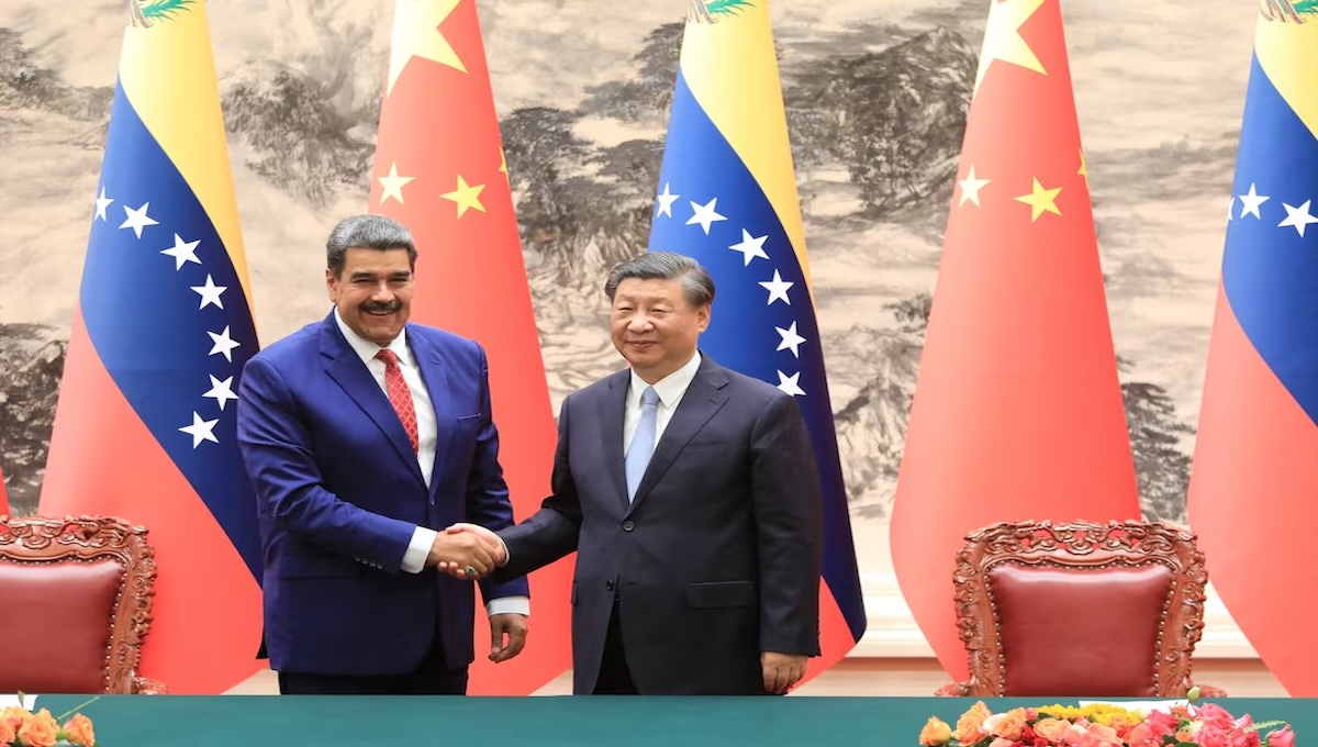 venezuela blockade and china taiwan